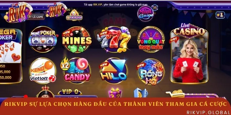 Sân chơi Rikvip cam kết một môi trường giải trí lành mạnh và công bằng